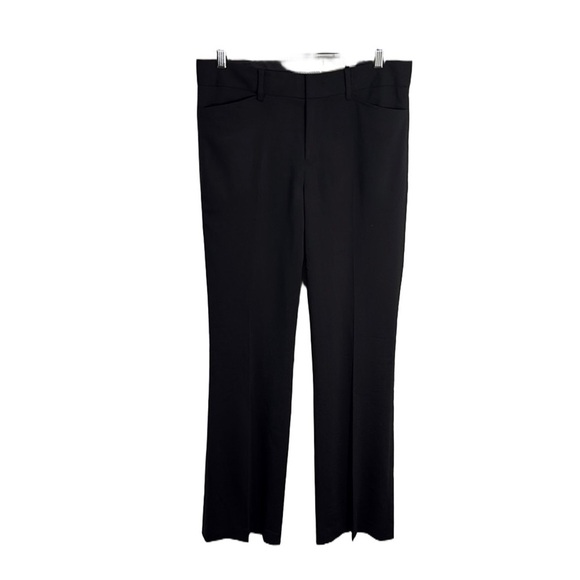 Club Monaco Italian tropical wool Black Flare Pants - Picture 8 of 9